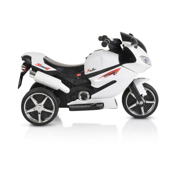 BO Comet 6V 3 kerekű elektromos kismotor FEHÉR