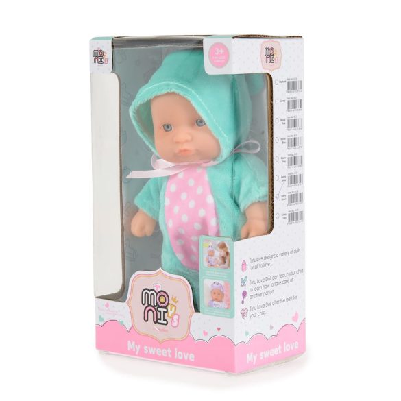 Moni Toys Baba 20 cm 6128 zöld