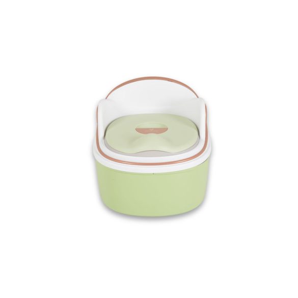 RUM BABA 2in1 bili átalakítható wc szűkítő+fellépő, szilikon ülés ZÖLD
