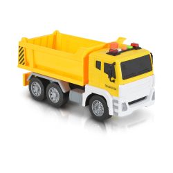 MONI dömper hangokkal, fényekkel 1:12 méret 30cm SÁRGA