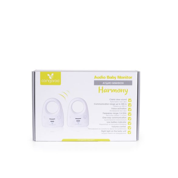 HARMONY bébiőr digitális 2,4GHz, 2irányú, éjszakai fénnyel