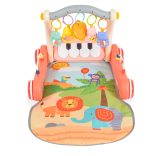 MONI MUSIC WALKER 2in1 járássegítő+játszószőnyeg PINK