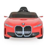 BO BMW i4 elektromos kisautó 2motor, 115cm, 30kg-ig PIROS