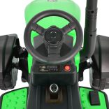 MONI BO Rancher elektromos traktor utánfutóval zöld