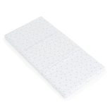 MIRAGE összecsukható 6cm szivacsmatrac textil huzat 120x60cm KÉK