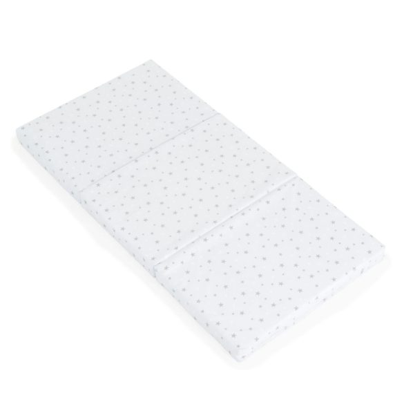 MIRAGE összecsukható 6cm szivacsmatrac textil huzat 120x60cm KÉK