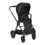 iCLICK Babakocsi 2in1 szett 22kg, aluminium váz, fordítható ülés, autom. csukható FEKETE