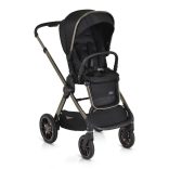 iCLICK Babakocsi 2in1 szett 22kg, aluminium váz, fordítható ülés, autom. csukható FEKETE
