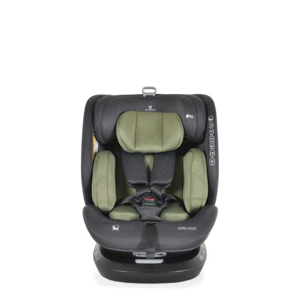 DRACO I-SIZE autósülés 40-150cm OLIVAZÖLD