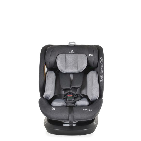 DRACO I-SIZE autósülés 40-150cm SZÜRKE