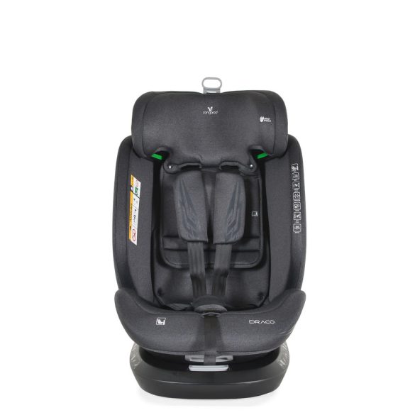 DRACO I-SIZE autósülés 40-150cm SZÜRKE