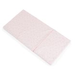 MIRAGE összecsukható 6cm szivacsmatrac textil huzat 120x60cm RÓZSASZÍN
