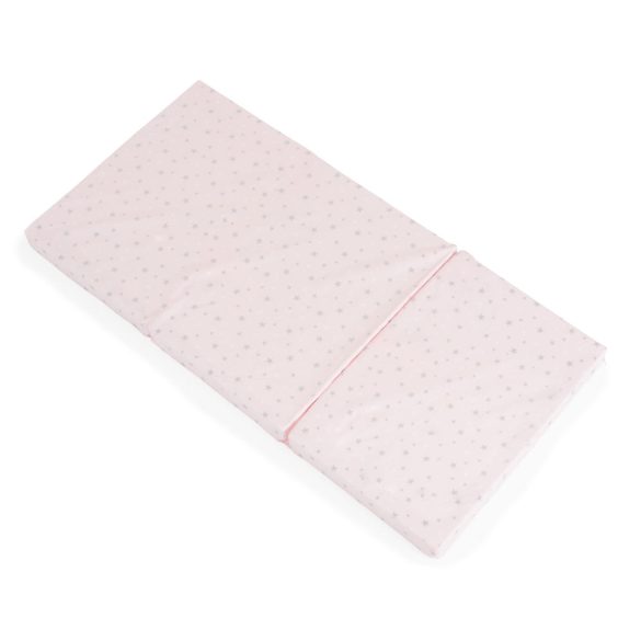 MIRAGE összecsukható 6cm szivacsmatrac textil huzat 120x60cm RÓZSASZÍN