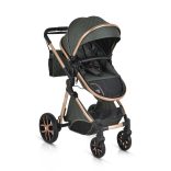 MONI Alma 0-15 kg babakocsi sport/mózes zöld