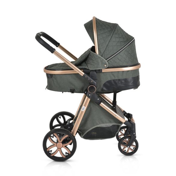 MONI Alma 0-15 kg babakocsi sport/mózes zöld