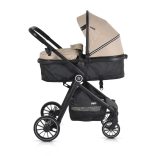RIO babakocsi 2in1 lapra csukható 22 kg BÉZS/KHAKI