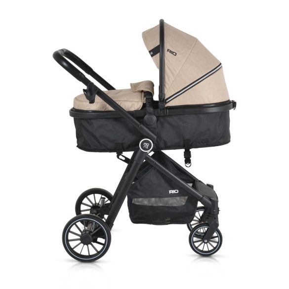 RIO babakocsi 2in1 lapra csukható 22 kg BÉZS/KHAKI