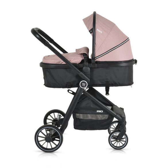 Rio babakocsi 2in1 lapra csukható 22 kg pink