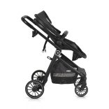 Rio babakocsi 2in1 lapra csukható 22 kg fekete