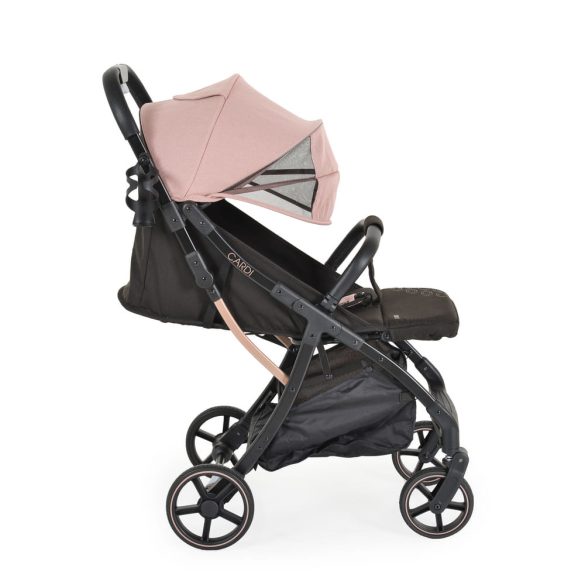CARDI babakocsi, egy gombbal csukható, hálós szellőző PINK