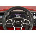 BO AUDI E-TRON 717 elektromos kisautó, 2 motor, metál PIROS