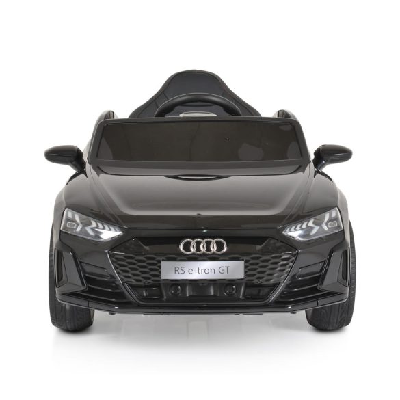 BO AUDI E-TRON 717 elektromos kisautó, 2 motor, metál FEKETE