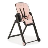 NERON etetőszék multifunkciós, fekete vázzal PINK