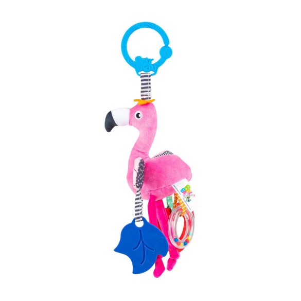 Bali Bazoo 82008 Flamingo rágóka és csörgő