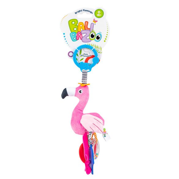 Bali Bazoo 82008 Flamingo rágóka és csörgő