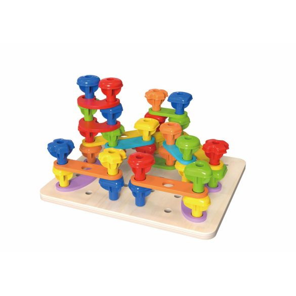Tooky Toy fűzöcske szivárvány/süni