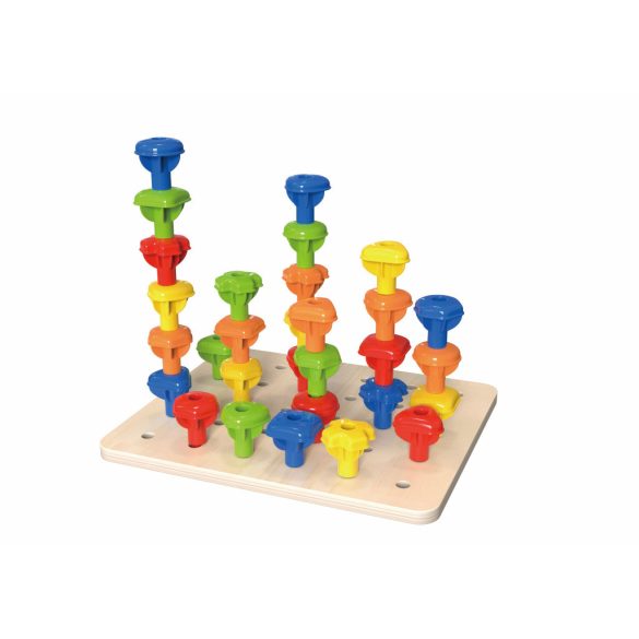 Tooky Toy fűzöcske szivárvány/süni