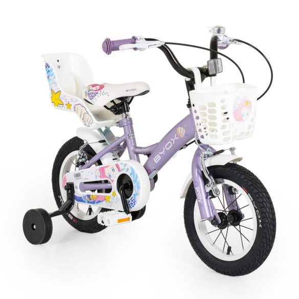 BYOX PRINCESS gyerek kerékpár lány 12es méret VIOLA