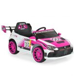 BO Drift e. autó hátsó spoiler szárnnyal pink
