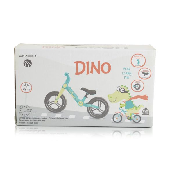 DINO futóbicikli KÉK