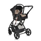 Multi autós hordozó i-size 40-87cm bézs