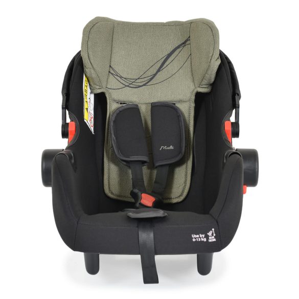 Multi autós hordozó i-size 40-87cm zöld