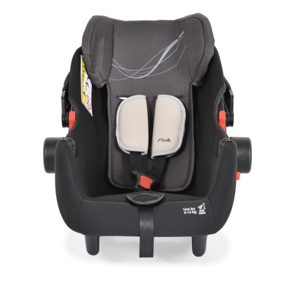 Multi autós hordozó i-size 40-87cm fekete