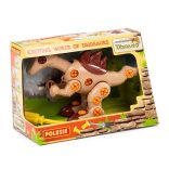 MŰANYAG JÁTÉK velociraptor szétszedhető
