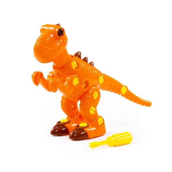 Műanyag játék tyrannoszaurusz szétszedhető