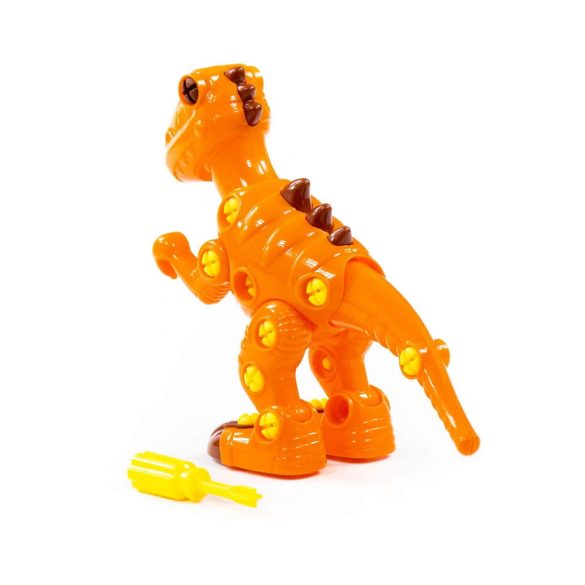 Műanyag játék tyrannoszaurusz szétszedhető