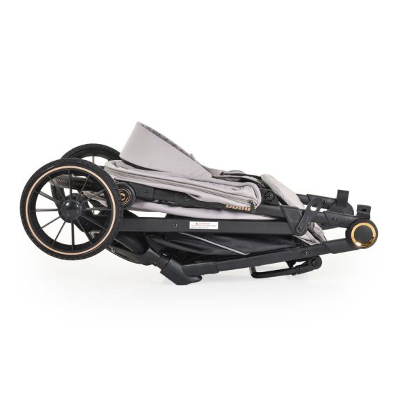 BUGGY babakocsi lapracsukható, nagy kerekek, könnyű SZÜRKE
