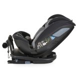 GRAVITY I-size autós ülés 40-150cm, SPS, forgatható talp, pamut huzat SZÜRKE