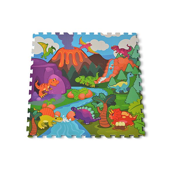 HABTAPI 9 db-os puzzle DINO