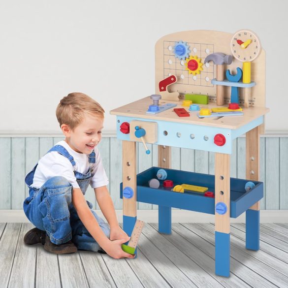 Tooky Toy fa munkapad kiegészítőkkel