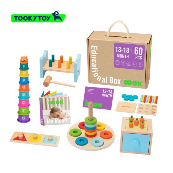 TOOKY Toy Montessori oktató Box TK752