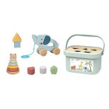 Tooky toy 3in1 készségfejlesztő doboz formabedobóval