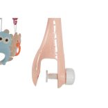 PENGUIN Bed bell zenélő forgó játék kiságyra fehér zajjal PINK