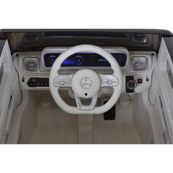 BO MERCEDES-BENZ EQG elektromos kisautó FEHÉR