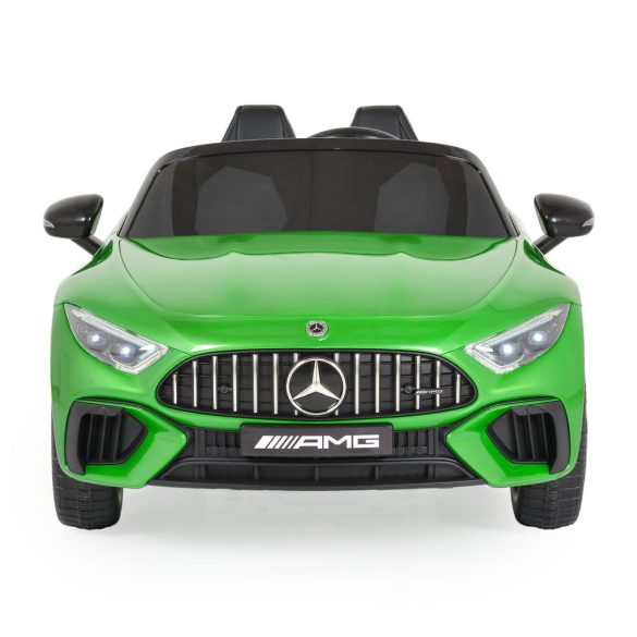 BO DK-SL63 MERCEDES elektromos kisautó 2 motoros, 125cm, 35kg-ig ZÖLD