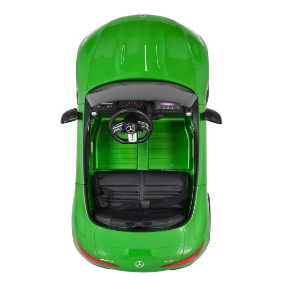 BO DK-SL63 MERCEDES elektromos kisautó 2 motoros, 125cm, 35kg-ig ZÖLD
